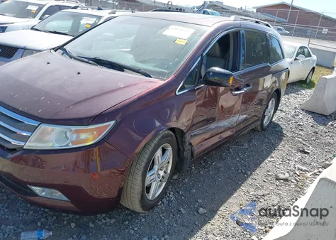 2012 Honda Odyssey Touring/Touring Elite z USA, uszkodzony, nr VIN 5FNRL5H90CB064365